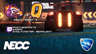 Rocket League Orange vs Queens University NECC Week 5 Spring 2024 [upl. by Cherrita]