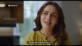 Havells Alkaline Water Purifiers  Sahi Paani Ka Sign Havells Alkaline  Telugu [upl. by Hugues783]