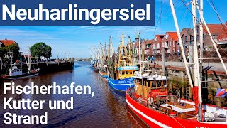 Neuharlingersiel  Zwischen altem Fischerhafen und dem Strand  Ostfriesland [upl. by Gnagflow]