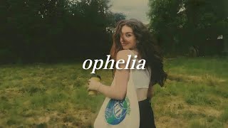 ophelia  the lumineers lyrics [upl. by Ahsemac]