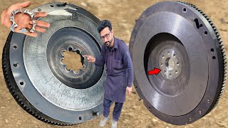 We made the crank position of the trucks muscular flywheel driveable with a strong joint [upl. by Amsaj]