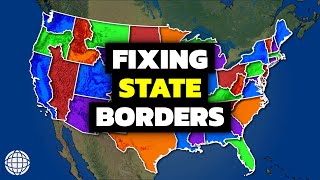 Lets Fix The United States Awful Borders [upl. by Aitercul77]