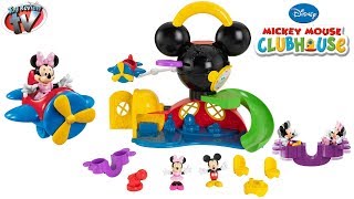 MICKEY MOUSE CLUBHOUSE TOYS Fly n Slide Playset FisherPrice Toy Review Family Video [upl. by Alyse]