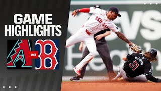 Dbacks vs Red Sox Game Highlights 82524  MLB Highlights [upl. by Onaicilef]