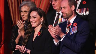 Princess Kate attends Remembrance Day event in return to public duties [upl. by Ariew]