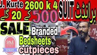 DHAMAKA OFFER  2600 K 4 Branded Suit  J k Original Kurte  Jubbey  Bedsheets  apny mtlb k paise [upl. by Esnohpla811]