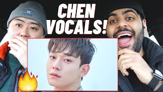 EXO CHEN  REAL VOICE NO AUTOTUNE REACTION🔥 [upl. by Irabaj]