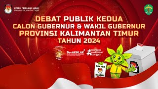 LIVE Debat Kedua Pilkada Pilgub Kalimantan Timur 2024 [upl. by Yht652]