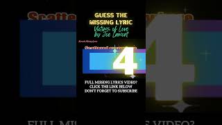 Victims of Love by Joe Lamont Missing Lyrics Challenge karaoke missinglyrics hd cover [upl. by Macdougall413]