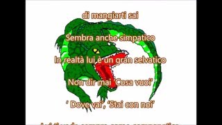 Canzone del coccodrilloLe avventure di Peter Pan karaoke strumentale [upl. by Knowling]