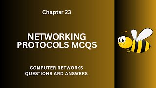 Networking Protocols MCQ Questions Answers  Networking Protocols Class 912 MCQs Ch 23 Notes PDF [upl. by Ninazan]