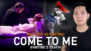 Come To Me Valjean Part Only  Karaoke  Les Miserables [upl. by Elletsirhc980]