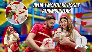 Aylia Fatima 1st Month Celebration ❤️  Alhumdulillah [upl. by Thissa752]