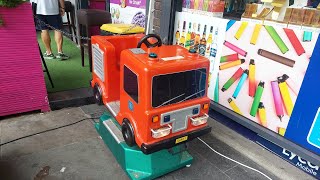 1990s Spilsby Fire Engine Kiddie Ride [upl. by Kissiah]