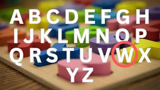 The Letter W  learning the alphabet abc abcd abcde abcdefghijklmnopqrstuvwxyz letterw [upl. by Valaria]