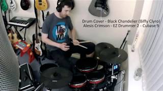 Alesis Crimson amp EZ Drummer 2 Test Black Chandelier Drum Cover [upl. by Ecilayram]