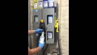 Diversey Dispenser Instructional Video [upl. by Georgie]