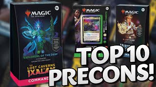 Top 10 Precon Decks for Commander 2024 Edition  Magic The Gathering [upl. by Wat]