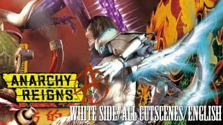 Anarchy Reigns  All Cutscenes White SideRed Side ENG [upl. by Anelhtak]