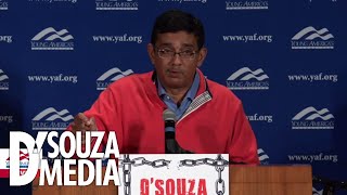 Dinesh DSouza takes on leftist snowflakes at UNC Greensboro [upl. by Aziram227]