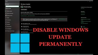 How to Disable Windows Automatic Updates Permanently [upl. by Deedee832]