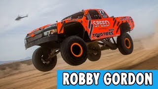 ROBBY GORDON el más quotlocoquot de los corredores de rally [upl. by Yerd]