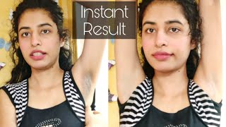 Underarms Whitening at Home Instant Results Home remedy keebisha [upl. by Suryc958]