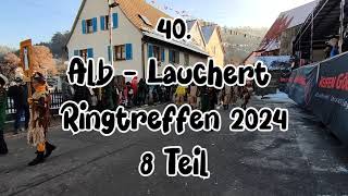 40 Alb  Lauchert  Ringtreffen 2024 8 Teil Veringenstadt narren deutschland fasnet [upl. by Ona367]