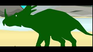 albertosaurus vs styracosaurus TheDarkCeratosaurus [upl. by Newfeld]