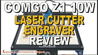 ComGo Z1 10W Laser Cutter Engraver Review  Can we make PCBs with a laser cutter [upl. by Drarehs]