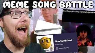 Ich Veranstalte Ein Turnier Für Den BESTEN Meme Song [upl. by Danielson708]