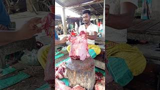 Meat cutting activity Beef butcher knife shorts meatcutting cuttingactivity beefbutcher knife [upl. by Ninerb]