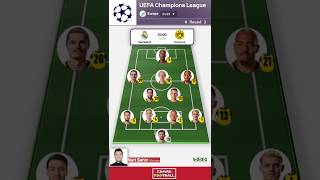 Real Madrid vs Dortmund  LINE UP amp Starting Dortmund XI Live 🔴⚪  UEFA Champions League 202425 [upl. by Chee]