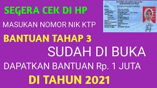 Bantuan 1 juta tahap 3 tahun 2021 [upl. by Bello999]