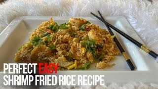 The Worlds SIMPLEST and EASIEST Shrimp Fried Rice Recipe Moist and Juicy Shrimp Hack [upl. by Deevan746]