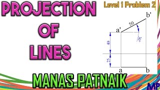 Projection of LinesLevel 1Problem 2 [upl. by Lertram]