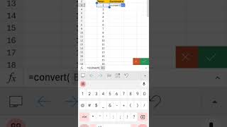 Trace to convert meter to centimetre tips and trick in excel 20k shorts excel [upl. by Sidran808]