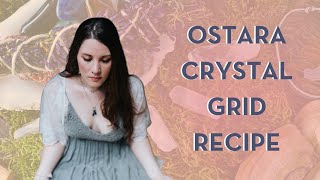 Crystal Grid for Spring Equinox  Simple Seasonal Ritual for Ostara [upl. by Lavona]