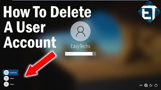 How To Delete A User Account on Windows 10 2 Ways [upl. by Norven771]