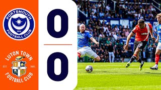 Portsmouth 00 Luton  Highlights [upl. by Strang645]