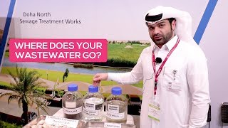 Treating sewage water in Qatar [upl. by Adnahsar]