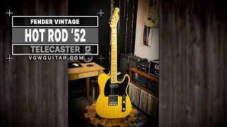 Fender Vintage Hot Rod 52 Telecaster  VGW [upl. by Amathist]