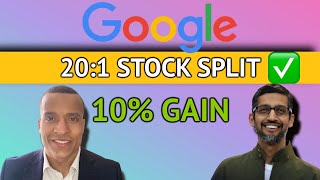 Alphabet GOOGL Stock Analysis  Buy Before The Stock Split [upl. by Oigaib]