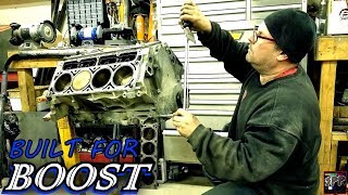 Turbo Prepping a 53 LS V8 Short block  Sloppy Stage 2 Cam  Piston Ring Gap for BOOST [upl. by Raddy402]