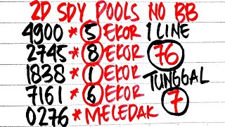 PREDIKSI SDY POOLS 5 DESEMBER 2024BOCORAN ANGKA KEPALA EKOR TOGELANGKA TUNGGAL SDY HARI INI [upl. by Aneerahs]