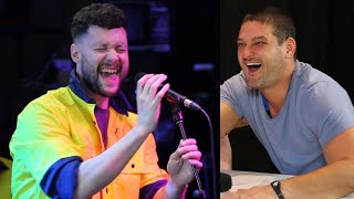 Calum Scott Surprises Fev amp Sings In Disguise I Fifi Fev amp Byron [upl. by Benedetta93]