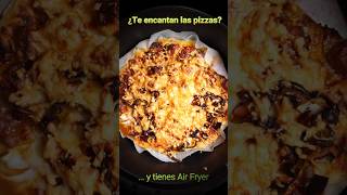 ¡Pizzaen Freidora de aire Deliciosa 🍕shorts short youtubeshorts pizza airfryer freidoradeaire [upl. by Edwards262]