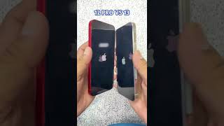 iPhone 12 Pro VS iPhone 13 boot testing iphone12pro iphone13 [upl. by Hollis]