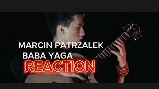 Marcin  BABA YAGA Official Video REACTION marcinpatrzalek acoustic fingerpicking reaction [upl. by Latoyia]