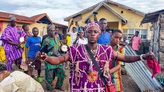 Sango magic performance  Aworo festival 2024  Yoruba Culture [upl. by Eibot]